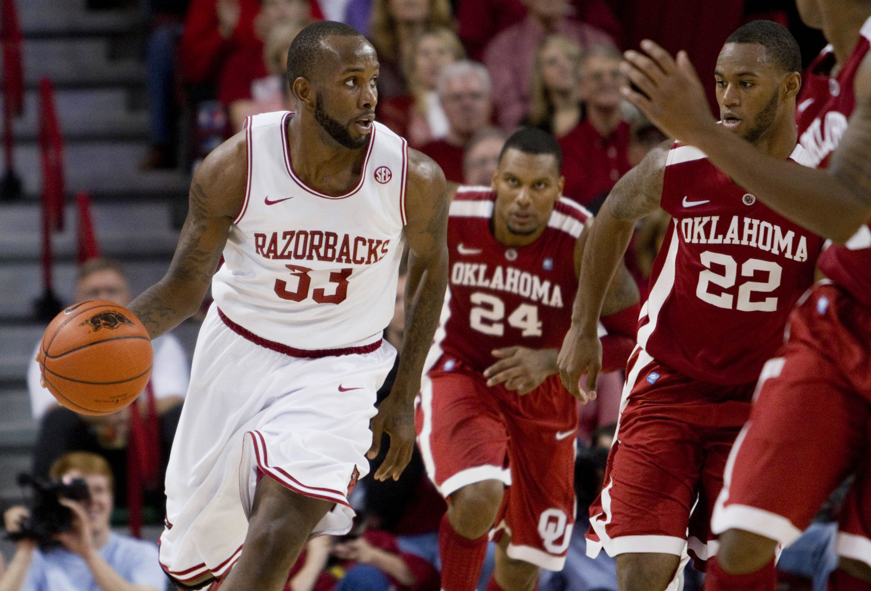 OU-Arkansas basketball series